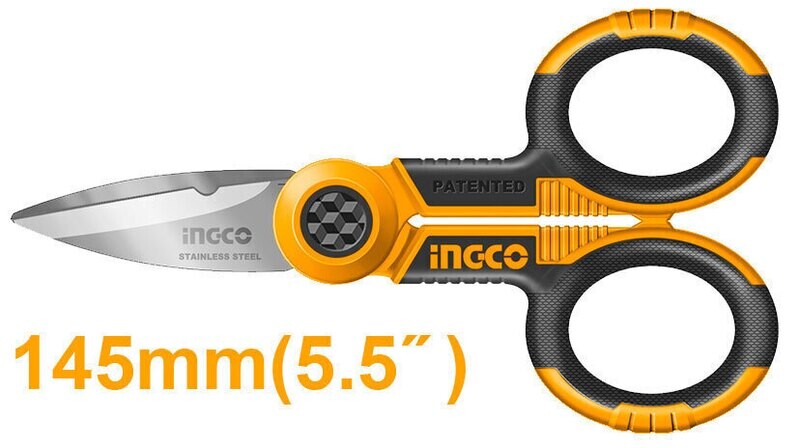 Electrician's scissors 5.5" INGCO