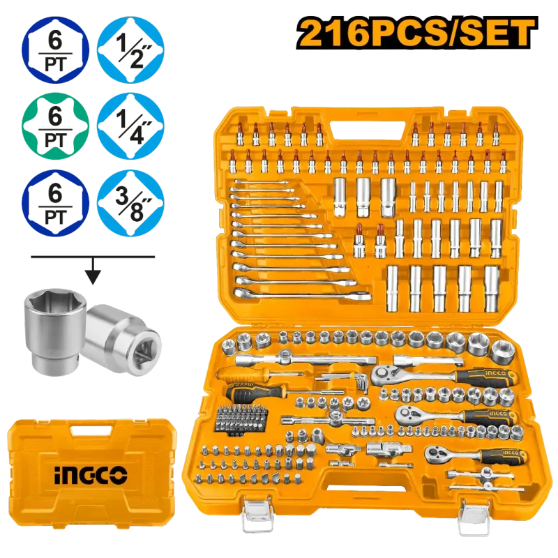 216 Pcs Combination Tools Set