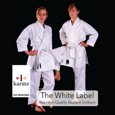 The White Label - 8 oz Karate Uniform