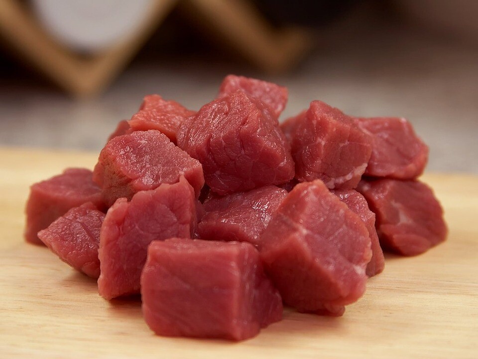 Beef Diced 1kg (mīti tapaono)