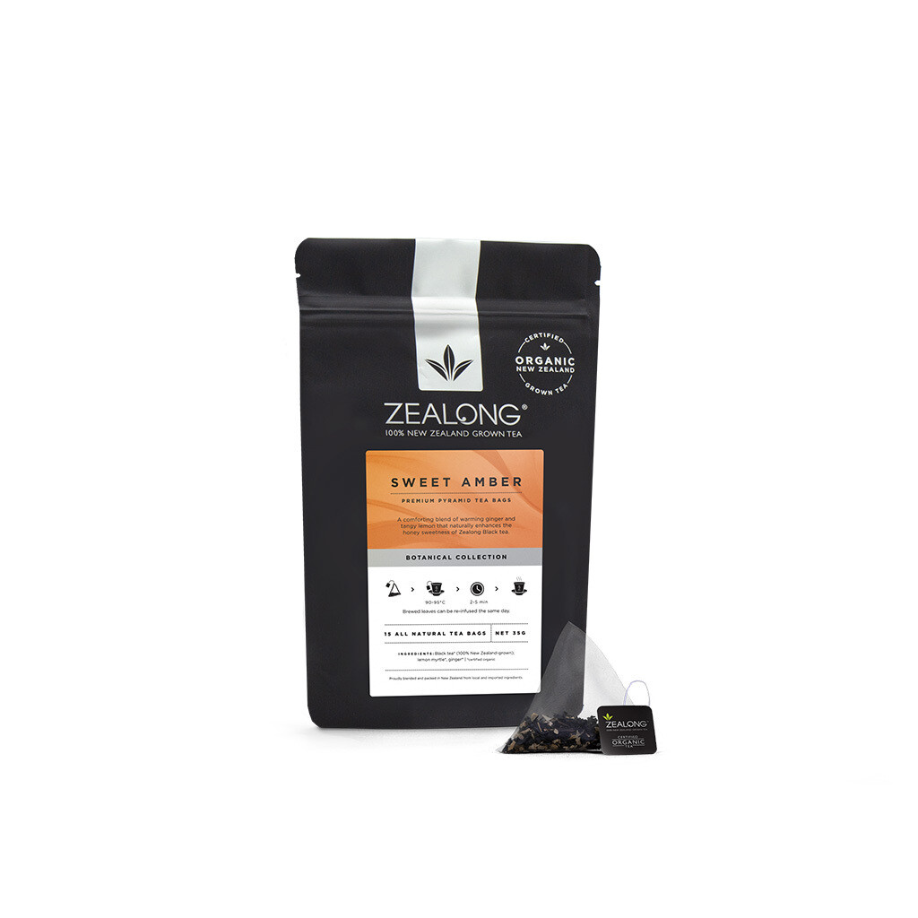 Zealong Sweet Amber Tea - Compostable Tea Bags