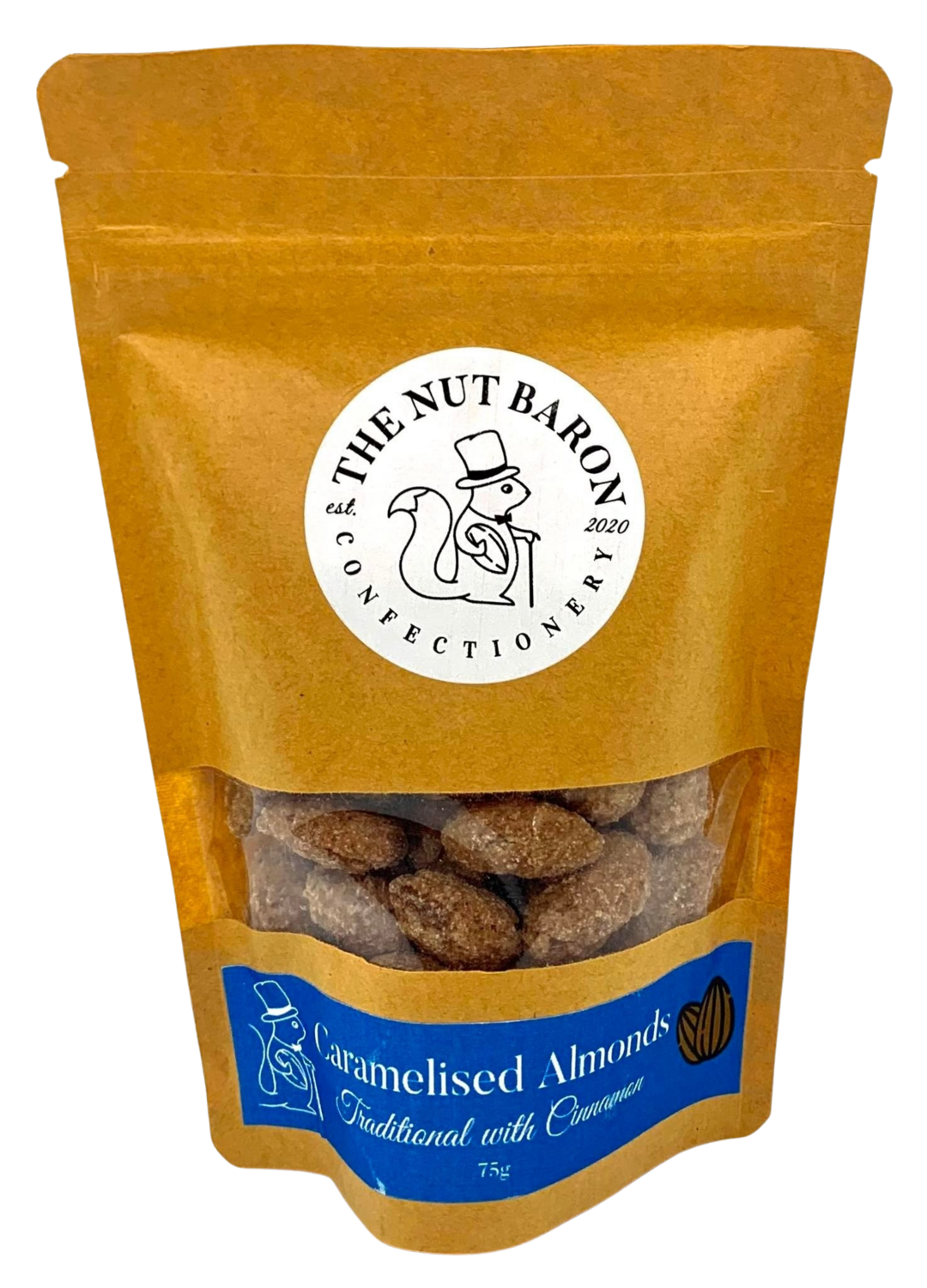 The Nut Baron Caramelised Almonds 75g