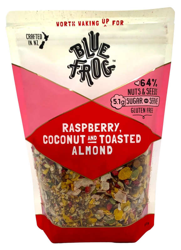 BFB Raspberry, Coconut &amp; Toasted Almond 350g