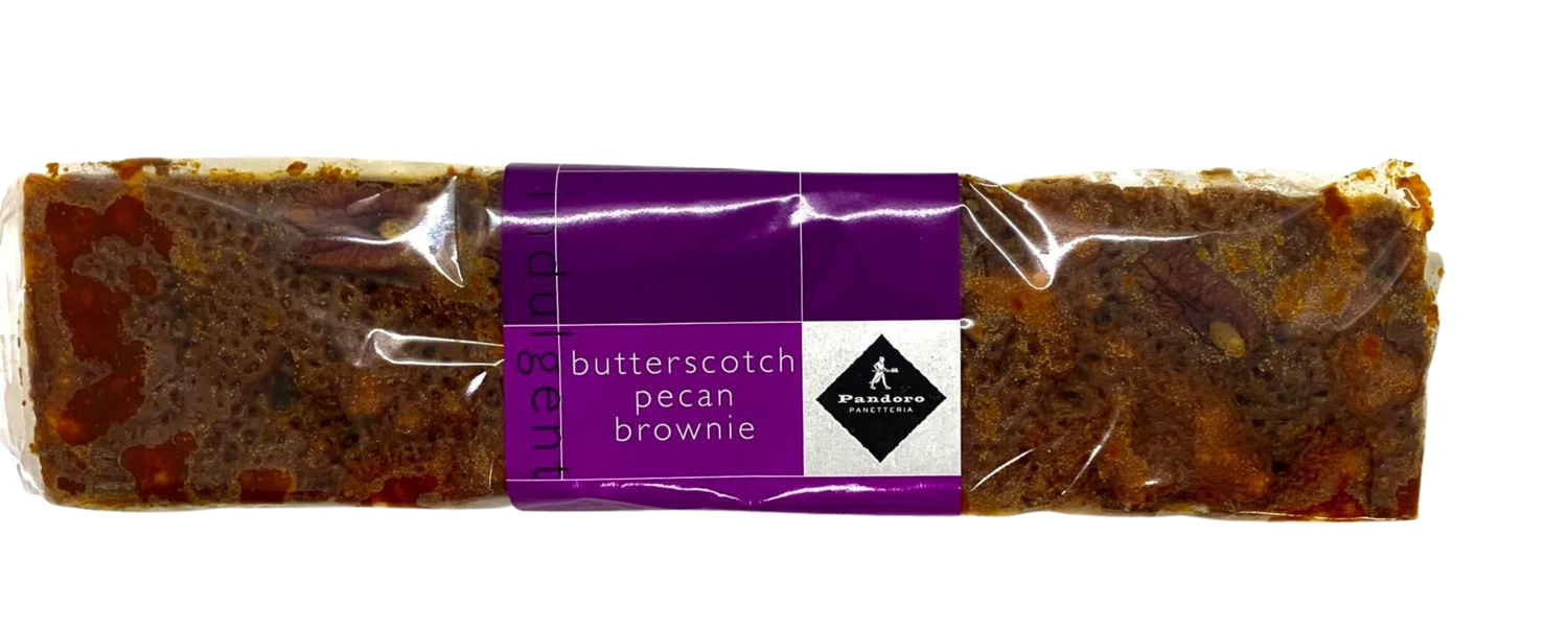 Pandoro Butterscotch Pecan Brownie