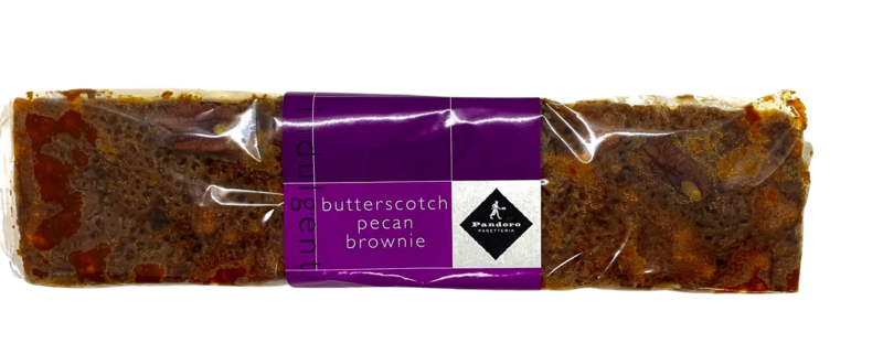 Pandoro Butterscotch Pecan Brownie