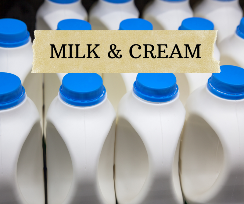 Milk &amp; Cream