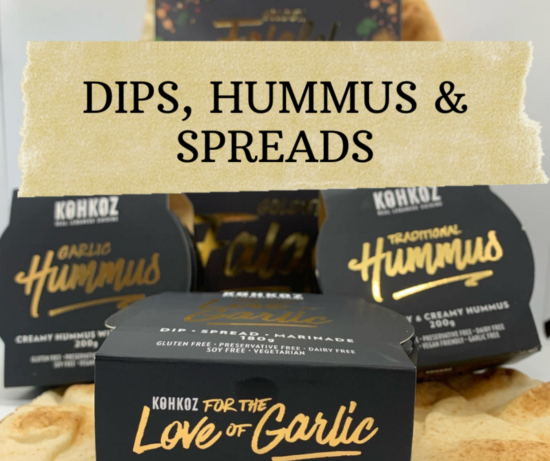 Aioli, Dips, Hummus &amp; Spreads