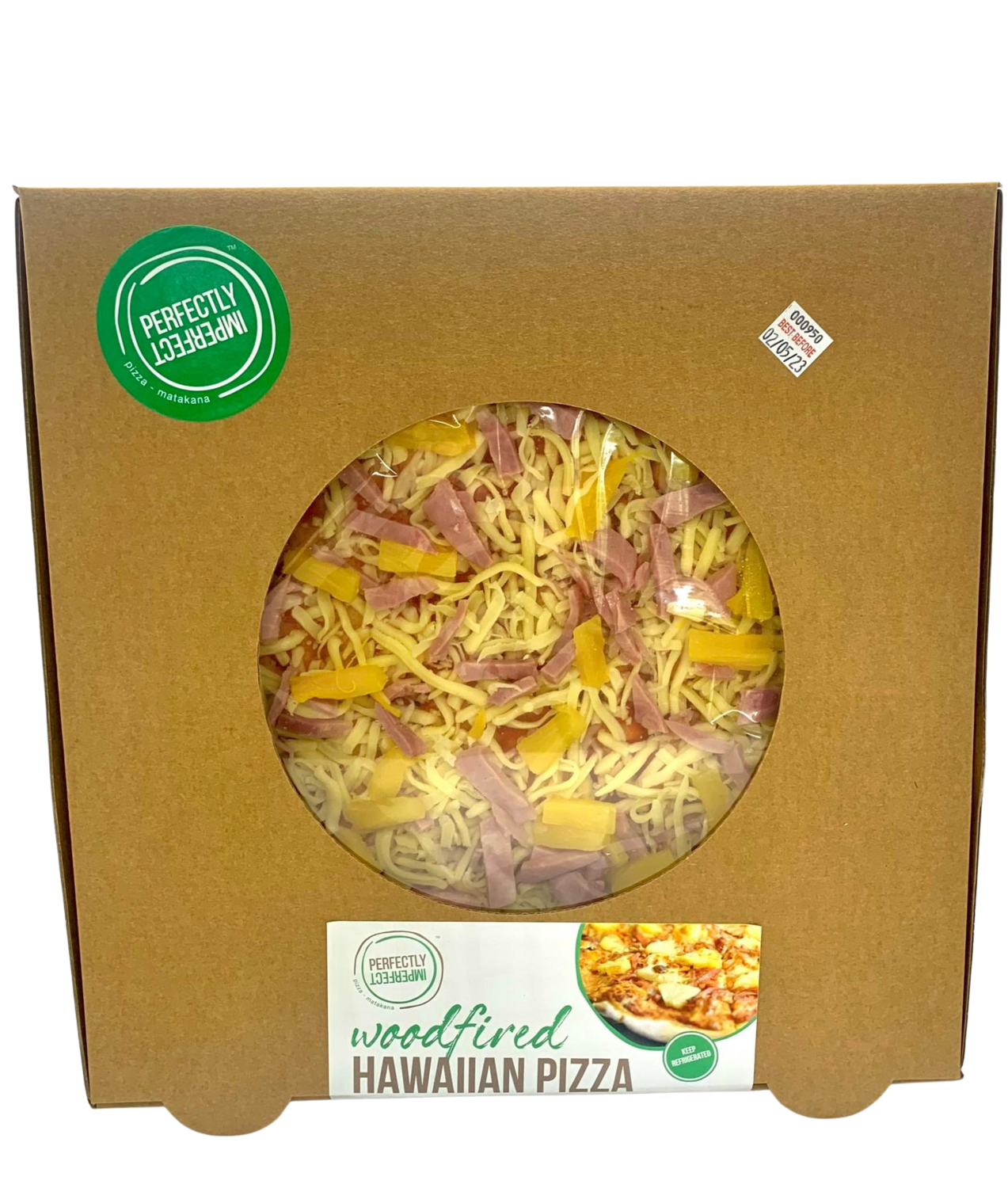 Perfectly Imperfect Woodfired Hawaiian Pizza (maybe fresh or frozen)