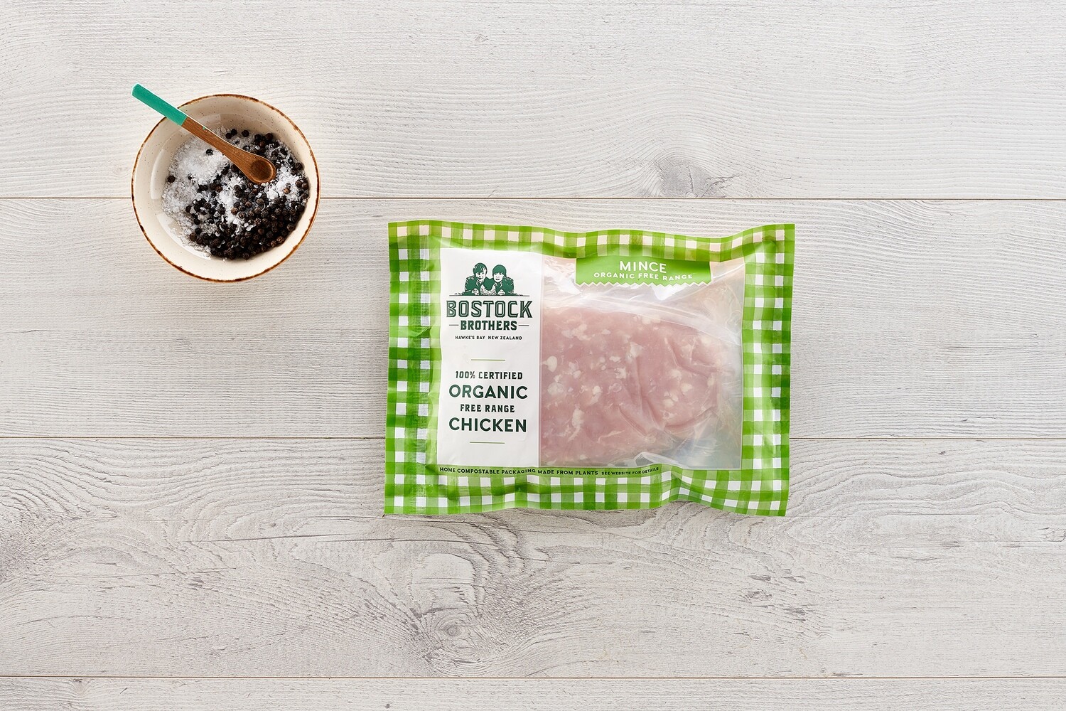 Bostock Brothers - Free range Chicken mince 400g (maybe fresh or frozen)