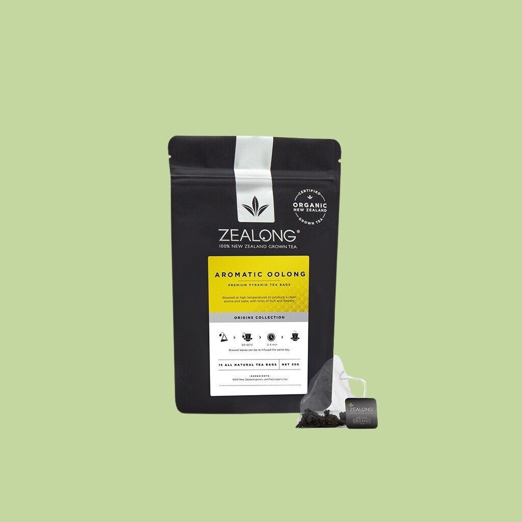 Zealong Aromatic Oolong - Compostable Tea Bags