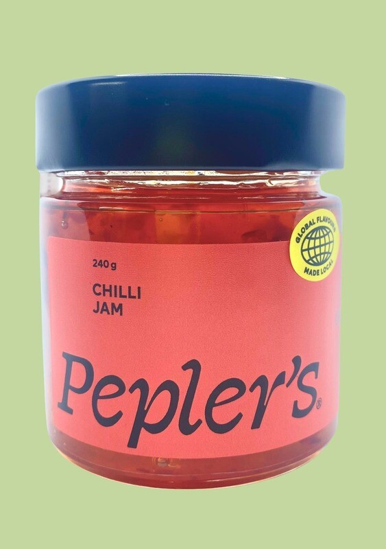 Peplers Chilli Jam 240g (tāmi tiihi)