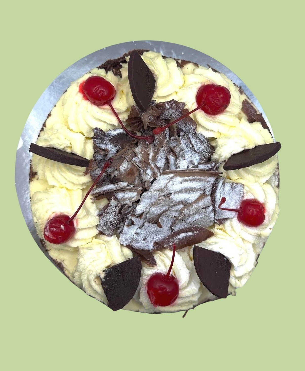 Pandoro Black Forest Fresh Cream Gateau 7&quot;