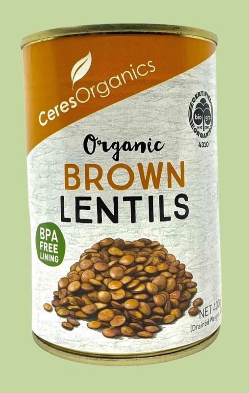Ceres Organic Brown Lentils 400g
