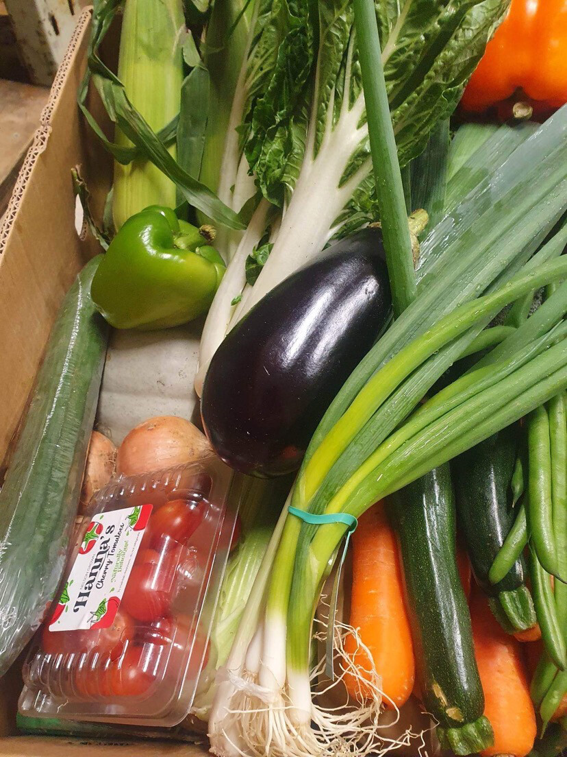 Just Veges crate (pouaka huawhenua noa)