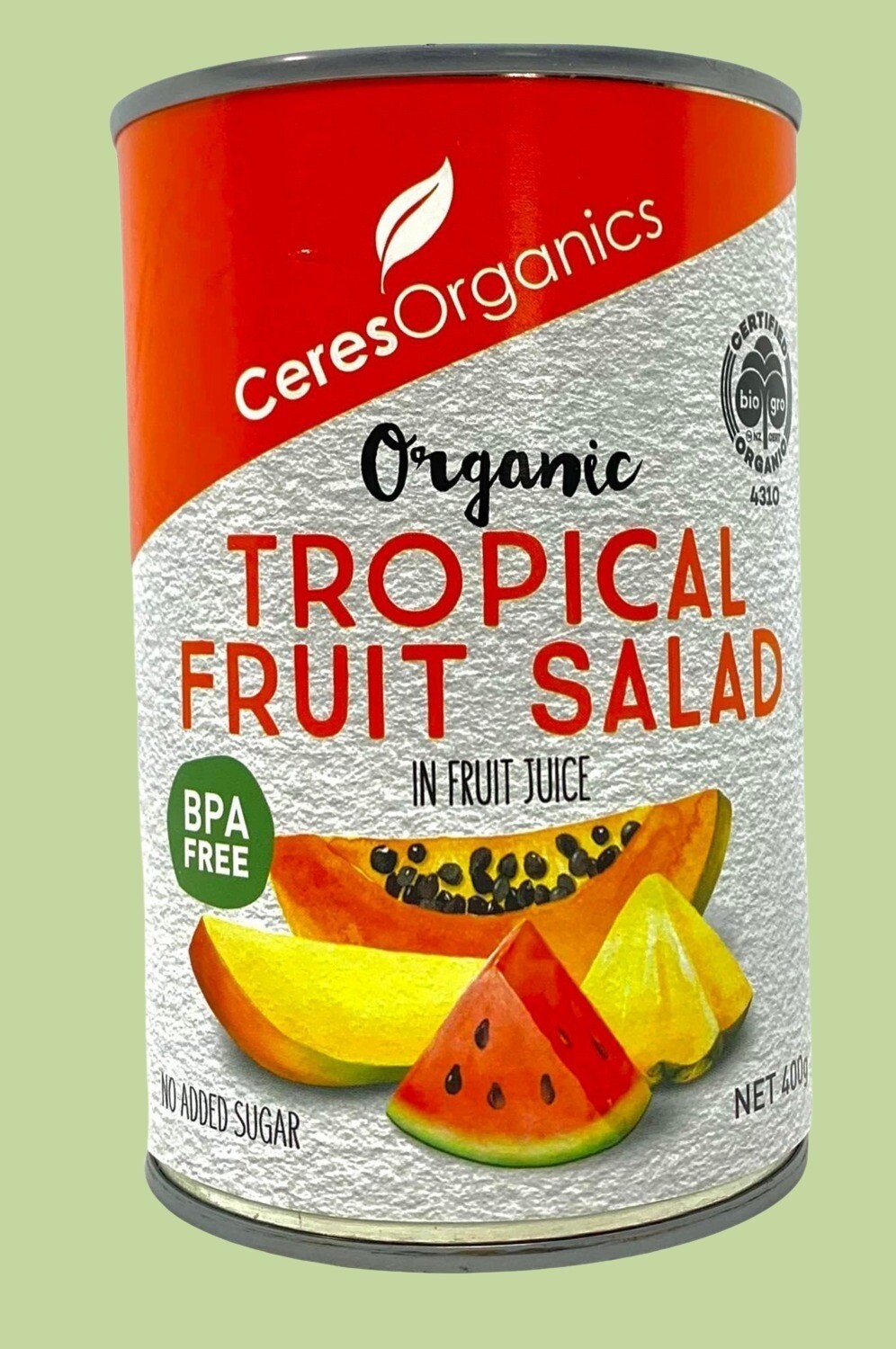 Ceres Organic Tropical Fruit Salad 400g