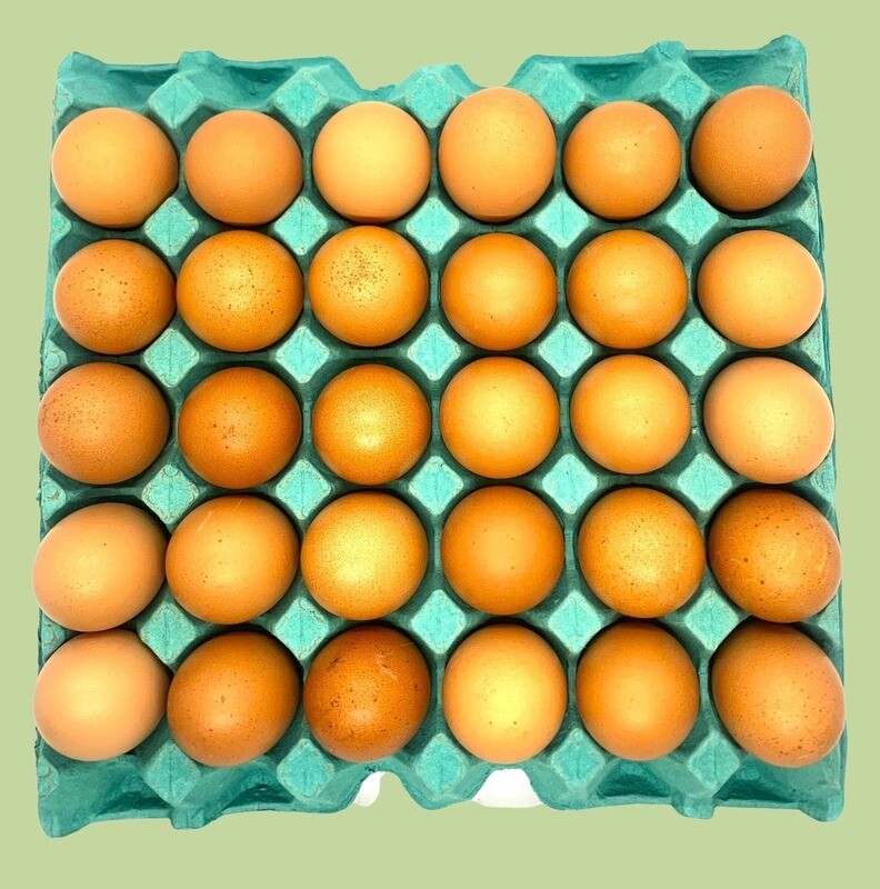 Eggs Free Range Tray Mixed Grade 30 Pk (hua manu - awhe paepae)