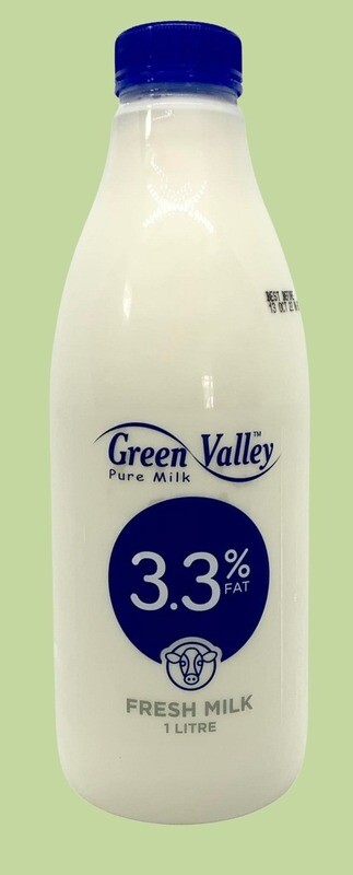 Green Valley Dark Blue 3.3% Fat Milk 1L