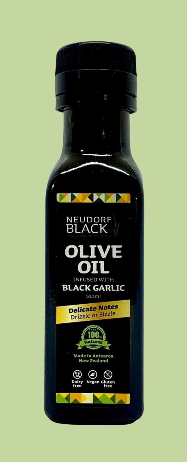 Neudorf Black Olive Oil infused with Black Garlic 100ml