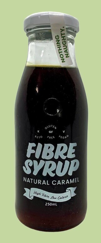 Nothing Naughty Natural Caramel Fibre Syrup 250ml