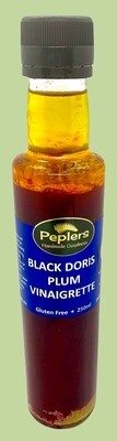 Peplers Black Doris Plum Vinaigrette 250ml (winika paramu doris pango)