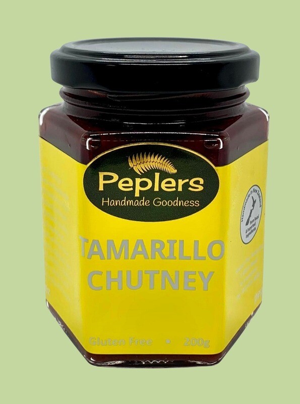 Peplers Tamarillo Chutney 200g (tamariro chutney)