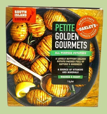 Potato - Golden Petite Gourmet 1kg (rīwai koura iti kai reka)