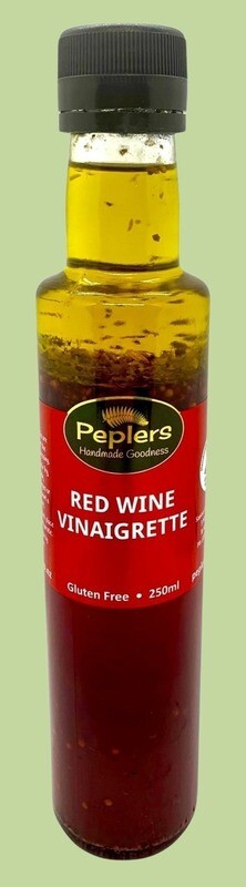 Peplers Red Wine Vinaigrette 250ml (waina whero winika)