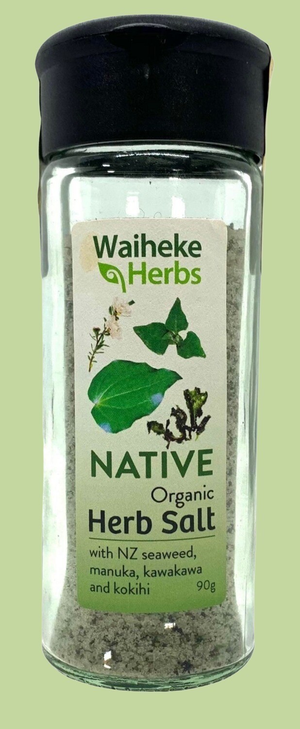 Waiheke Herbs Native Organic Herb Salt 85g