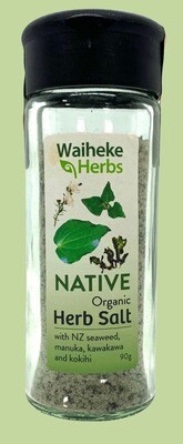 Waiheke Herbs Native Organic Herb Salt 85g