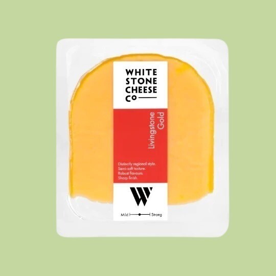 White Stone Cheese Co. Livingstone Gold 110g Wedge
