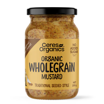 Ceres Organic Wholegrain Mustard 200g