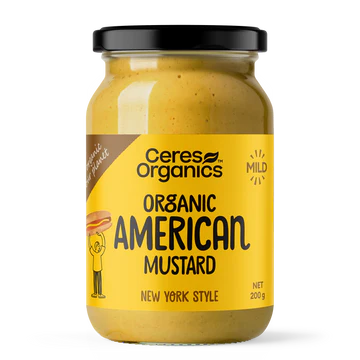 Ceres Organic American Mustard 200g