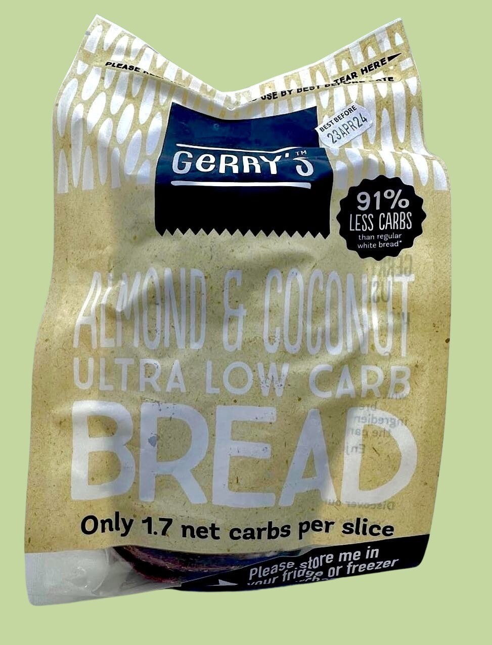 Gerry Bakery Ultra Low Carb Bread