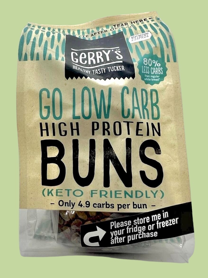 Gerry Bakery Low Carb, High Protein Rolls
