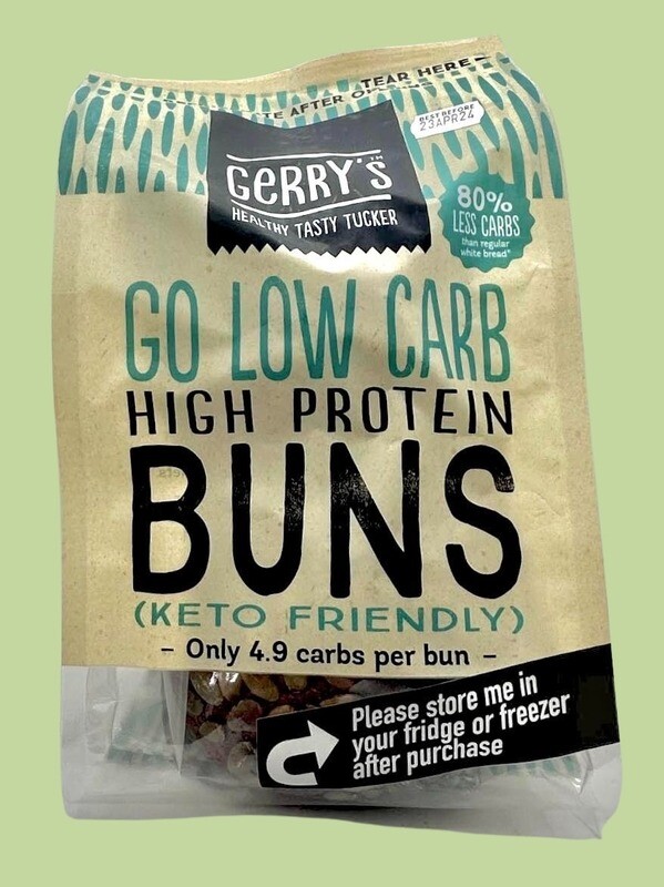 Gerry Bakery Low Carb, High Protein Buns