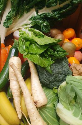 Fruit &amp; Vegetable Crate (Medium) (pouaka Hua hua me te Huawhenua waenganui)