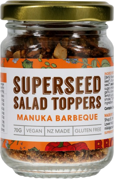 Superseed Crackers Manuka Barbeque Topper 70g