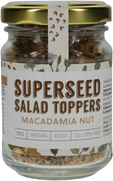 Superseed Crackers Macadamia Nut Topper 70g