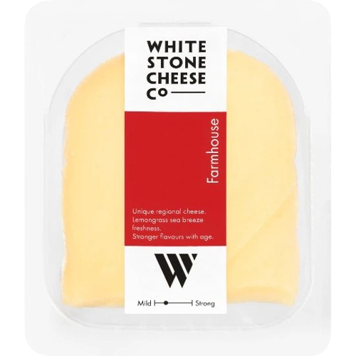 White Stone Farmhouse 110g Wedge