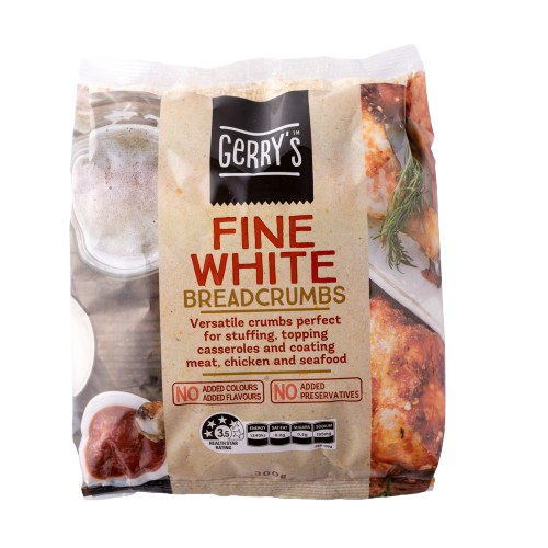 Gerry Bakery Fine White Breadcrumbs 300g