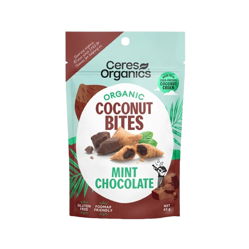 Ceres Organics Gluten-Free Mint Chocolate Coconut Bites 60g