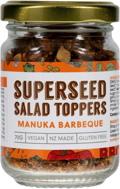 Superseed Crackers Manuka Barbeque Topper 70g