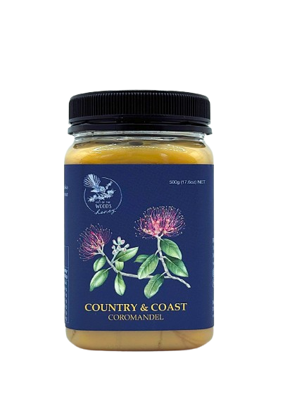 Out Of  The Woods Honey - Country &amp; Coast Coromandel 500g