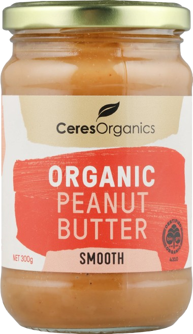 Ceres Organics Peanut Butter - Smooth 300g