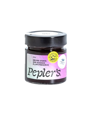 Peplers Drunk Doris Plum Preserve 240g