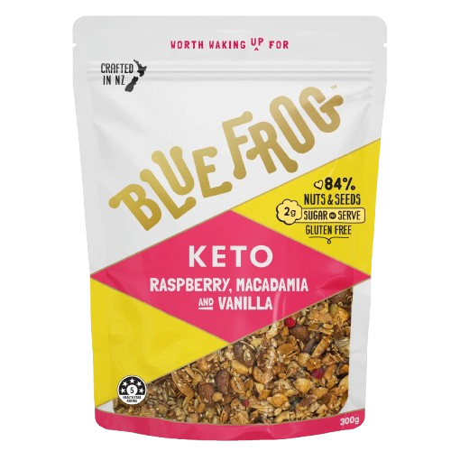 BFB Keto Raspberry Macadamia &amp; Vanilla 350g