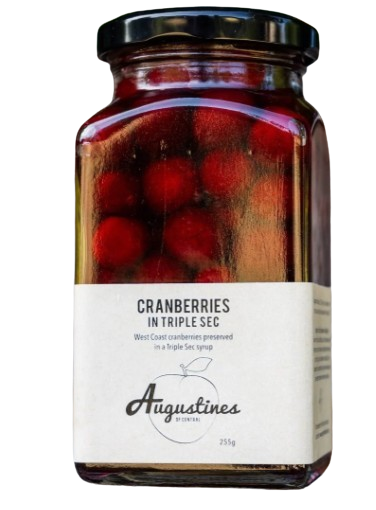 Augustine of Central Cranberries in Triple Sec 255g