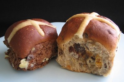 Hot Cross Buns - Traditional Fruit pack 6