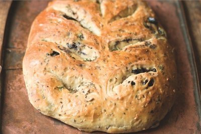 Pandoro Fougasse - Parmesan &amp; Rosemary