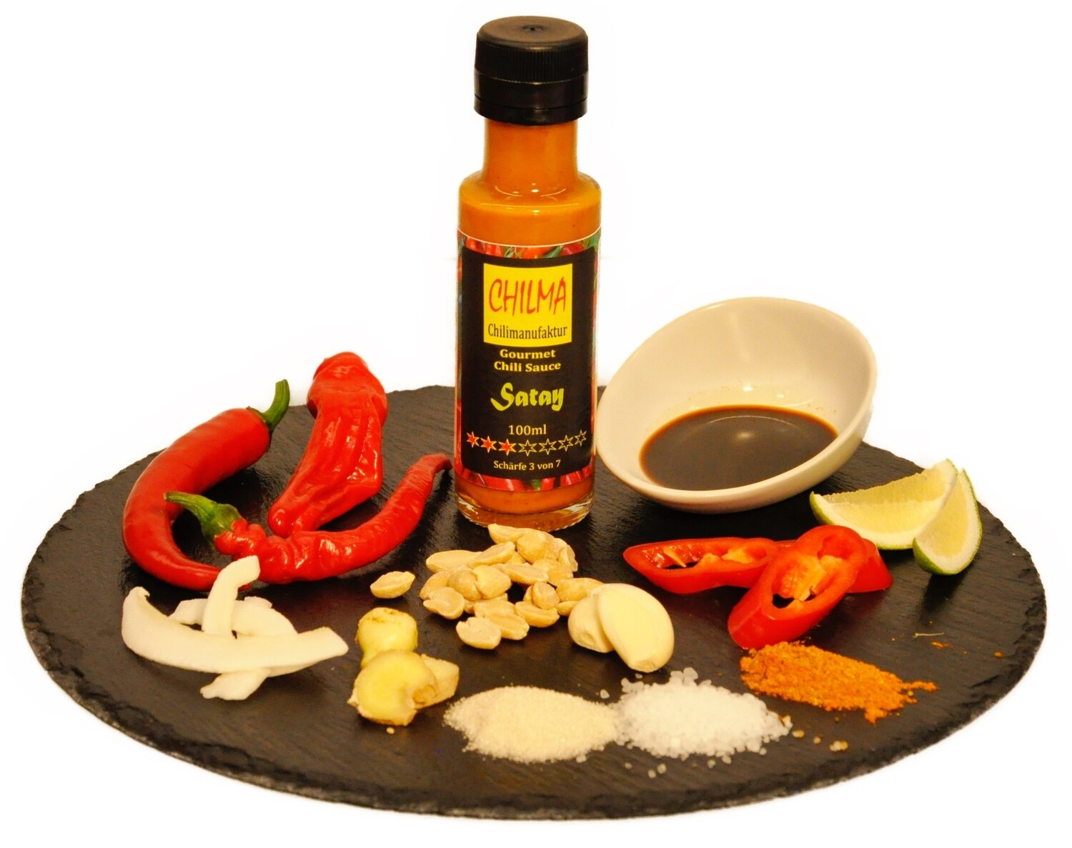 Satay (Chilisauce) Schärfe 3 von 7